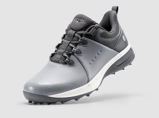 Fitville Men's Leather Primix V2 - Orthopedic Golf Shoes