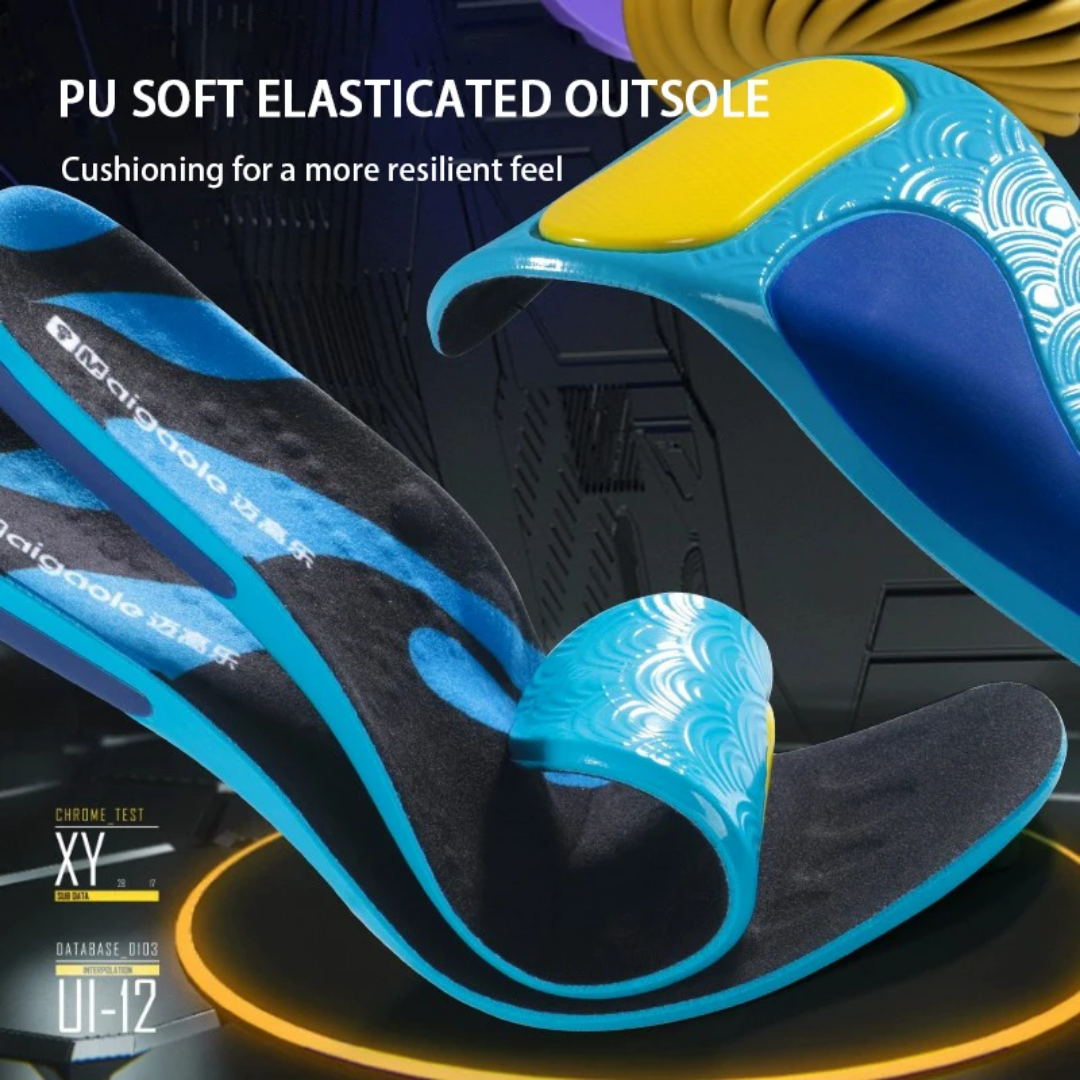 4-in-1 Orthotic Insoles – Plantar Fix & Fascia Support