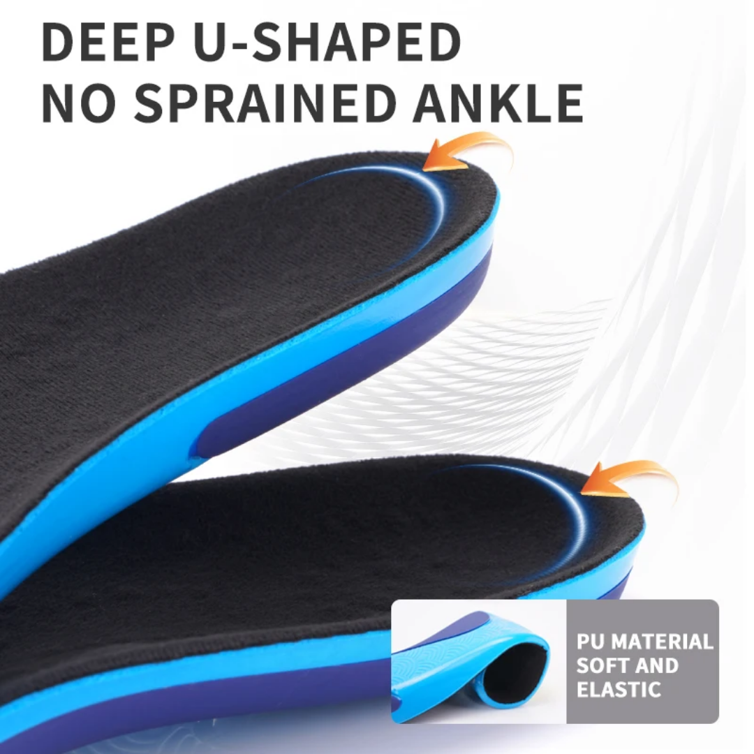 4-in-1 Orthotic Insoles – Plantar Fix & Fascia Support