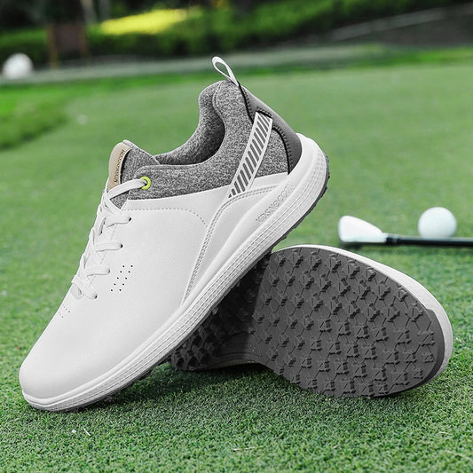 SwingForm Flex – Men’s Orthopedic Spikeless Golf Sneakers