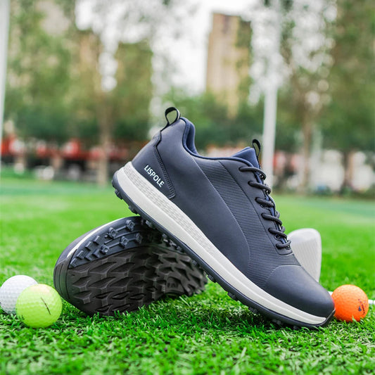 DeepBlue Links - Men’s Orthopedic Waterproof Spikeless Golf Sneakers