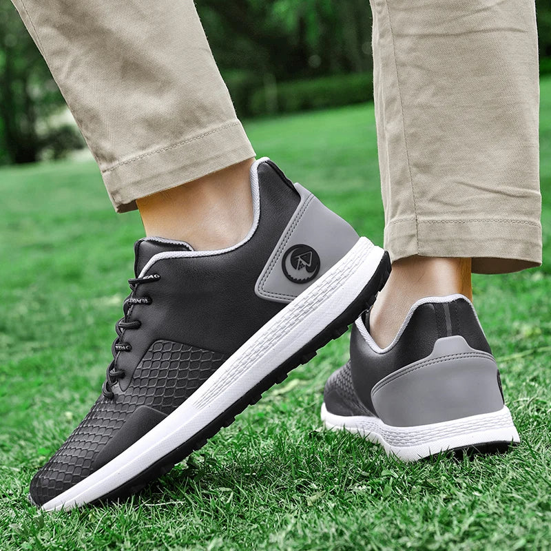 OrthoSwing Hydro – Men’s Orthopedic Waterproof Spikeless Golf Sneakers