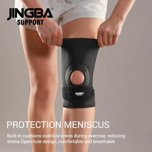 FlexGuard Open-Patella Knee Support with Silicone Stabilizer