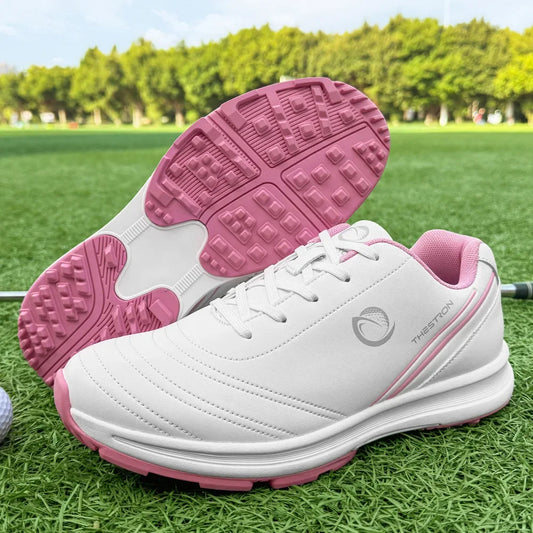TurfGlide Pro – Women’s Waterproof Orthopedic Golf Shoes