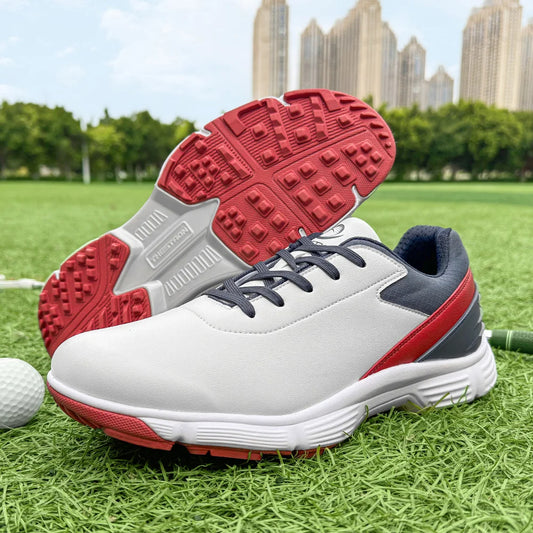 EliteStride Luxe – Men’s Waterproof Orthopedic Golf Sneakers