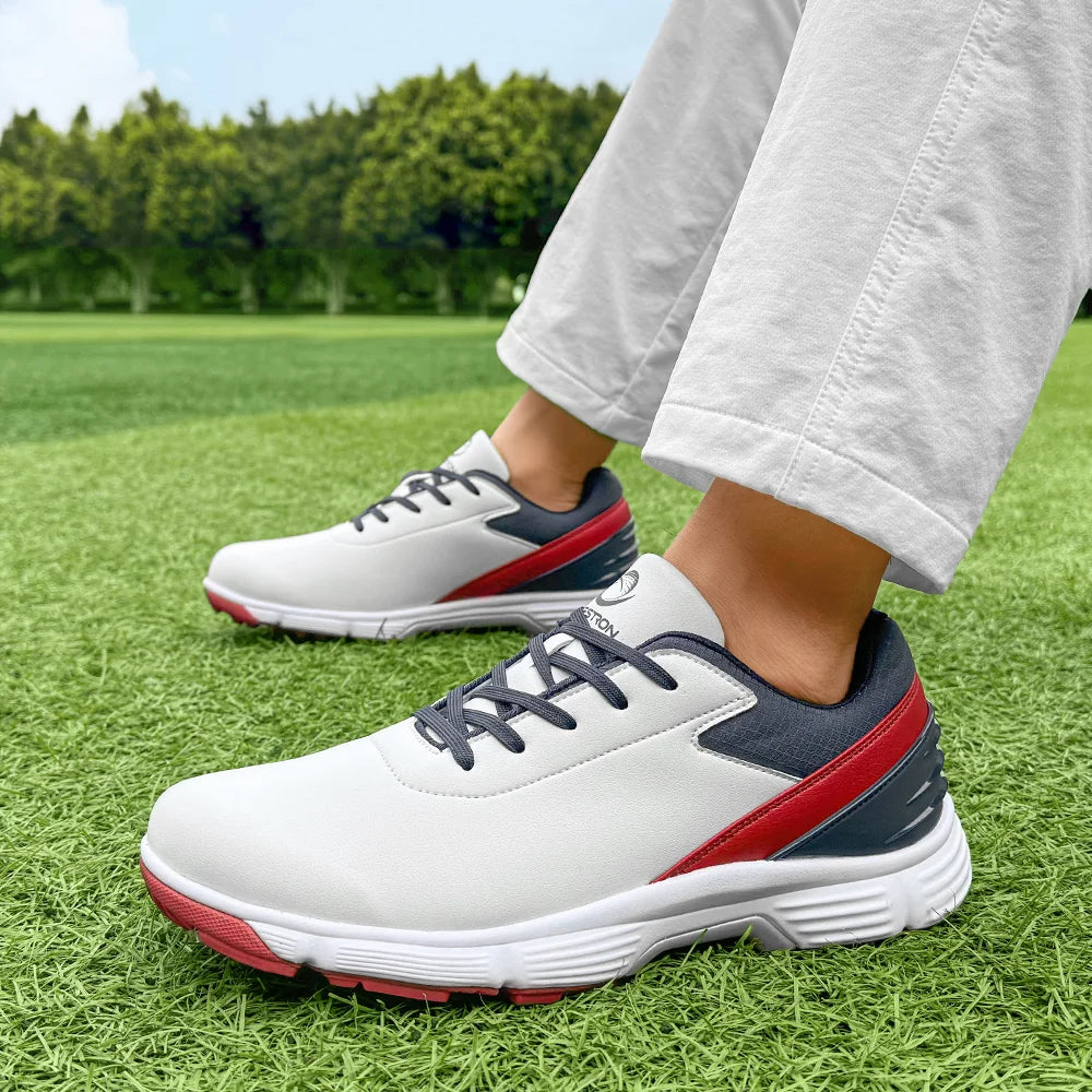 EliteStride Luxe – Men’s Waterproof Orthopedic Golf Sneakers