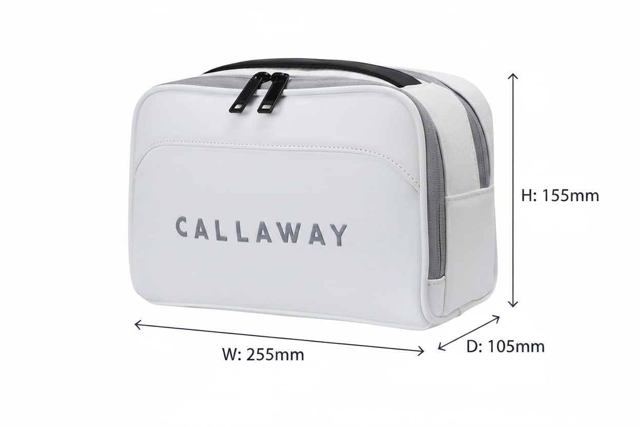 Callaway Trinity Golf Travel Pouch – Dimension Labels