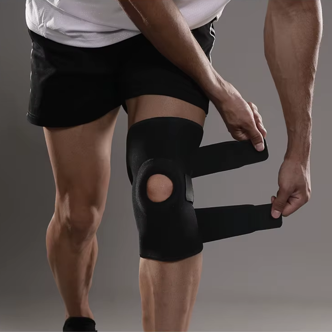 AirFlex Pro Knee Support Brace – Adjustable Patella Stabilizer with Cooling Ventilation