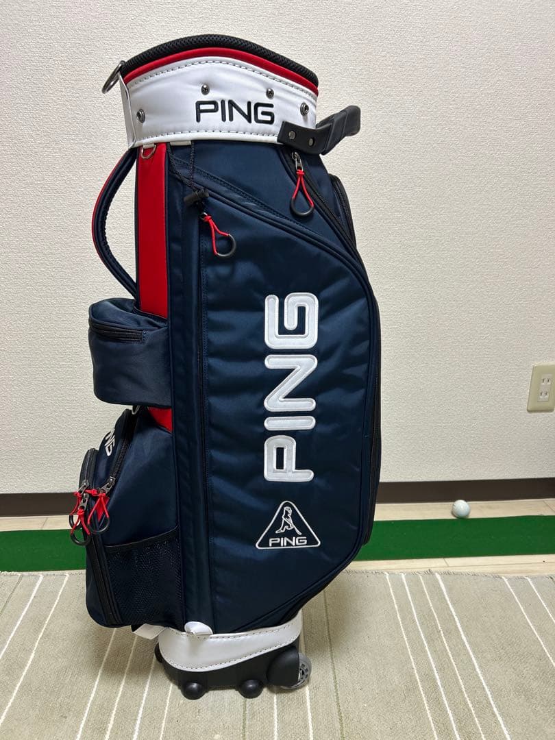 PING Premium Cart Golf Bag with Wheels