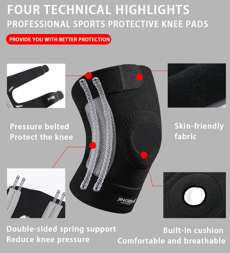 FlexGuard Pro Open-Patella Knee Support