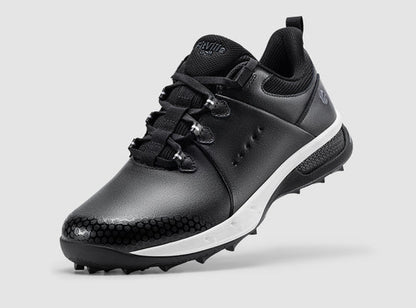 Fitville Men's Leather Primix V2 - Orthopedic Golf Shoes