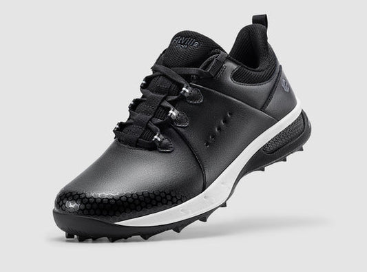 Fitville Men's Leather Primix V2 - Orthopedic Golf Shoes
