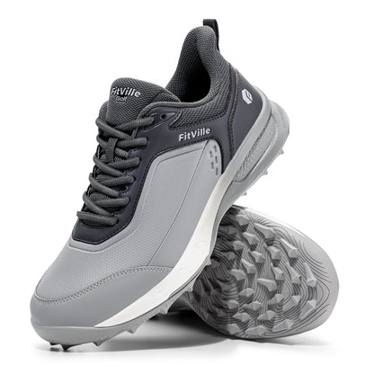 FitVille GreenEase Golf Shoes V3 - Orthopedic Golf Shoes