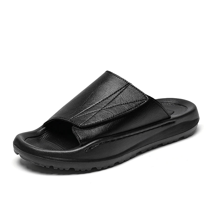 StrideX FlexiWalk Orthopedic Slides – Arch Support & Plantar Fasciitis Comfort Sandals