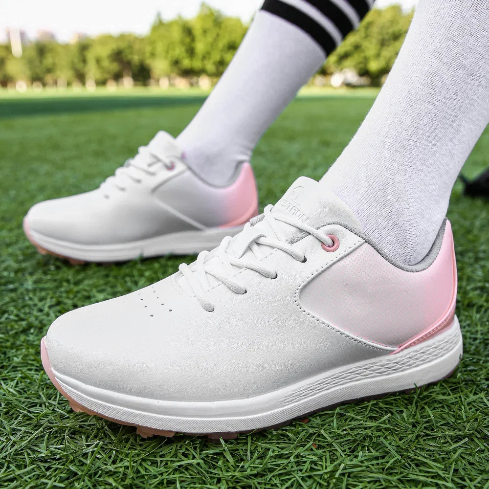RoseWave - Women’s Orthopedic Waterproof Spikeless Golf Sneakers