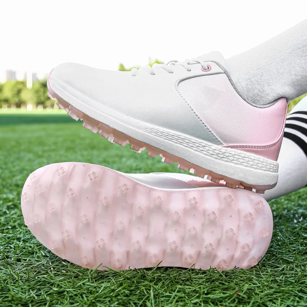 RoseWave - Women’s Orthopedic Waterproof Spikeless Golf Sneakers