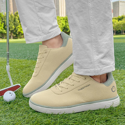 Thestron LuxeWalk – Unisex Waterproof Orthopedic Spikeless Golf Sneakers