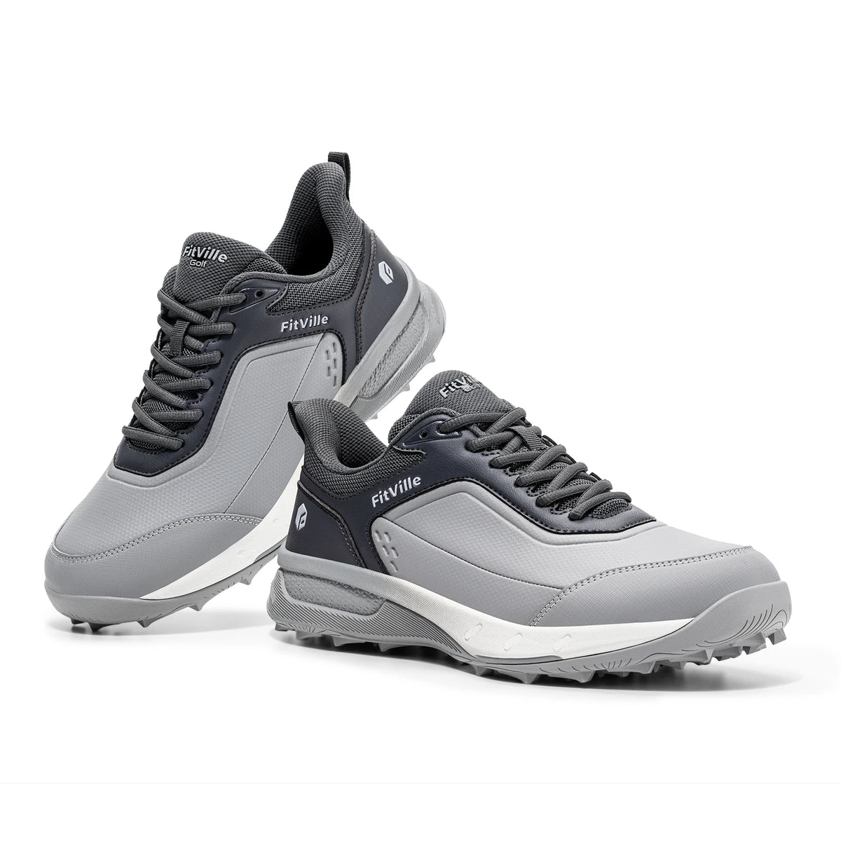 FitVille GreenEase Golf Shoes V3 - Orthopedic Golf Shoes
