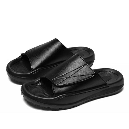 StrideX FlexiWalk Orthopedic Slides – Arch Support & Plantar Fasciitis Comfort Sandals
