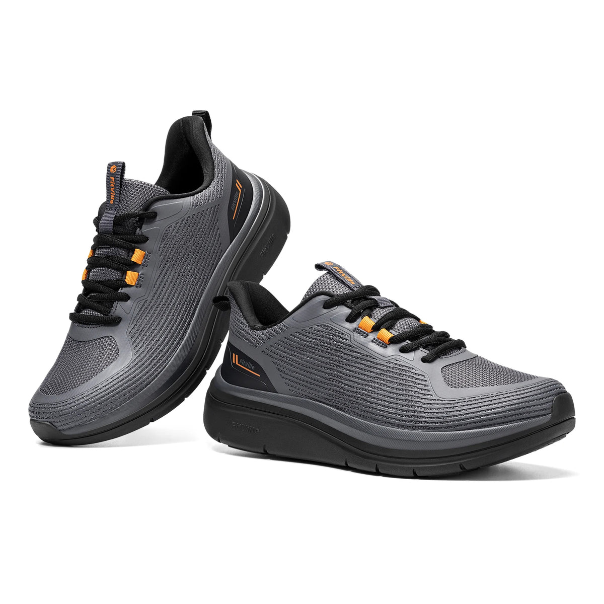 FitVille Men's Cloud Wanderer V24- Orthopedic Slip-Ons Walking Shoes