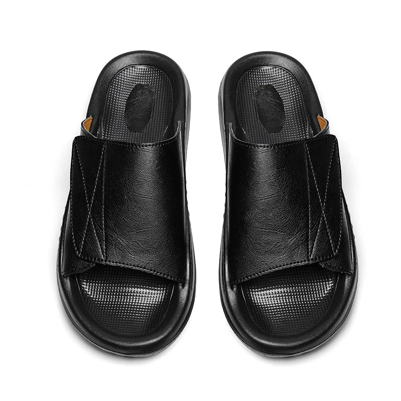 StrideX FlexiWalk Orthopedic Slides – Arch Support & Plantar Fasciitis Comfort Sandals