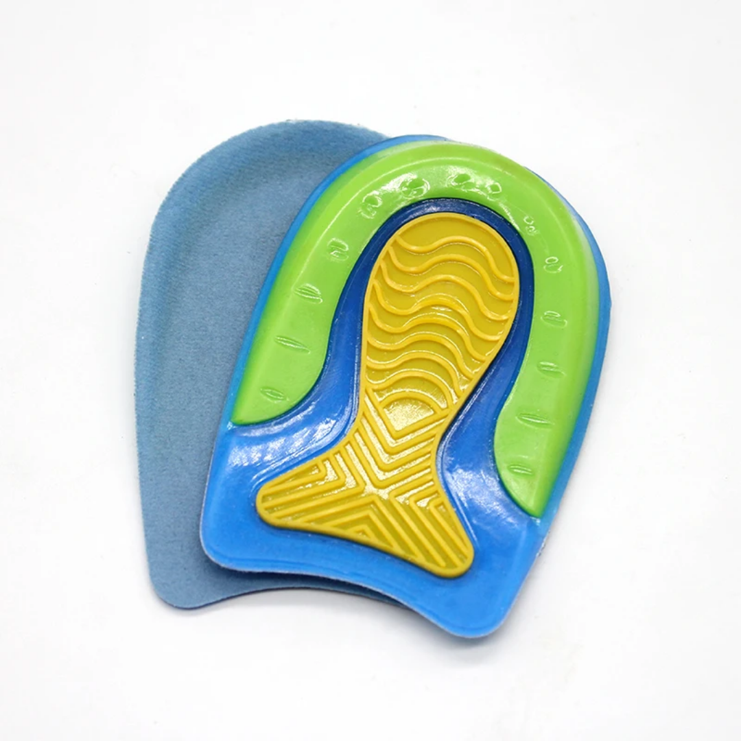 Ortho-Heel Silicone Fix (Concentric Cushion + Fabric Top)