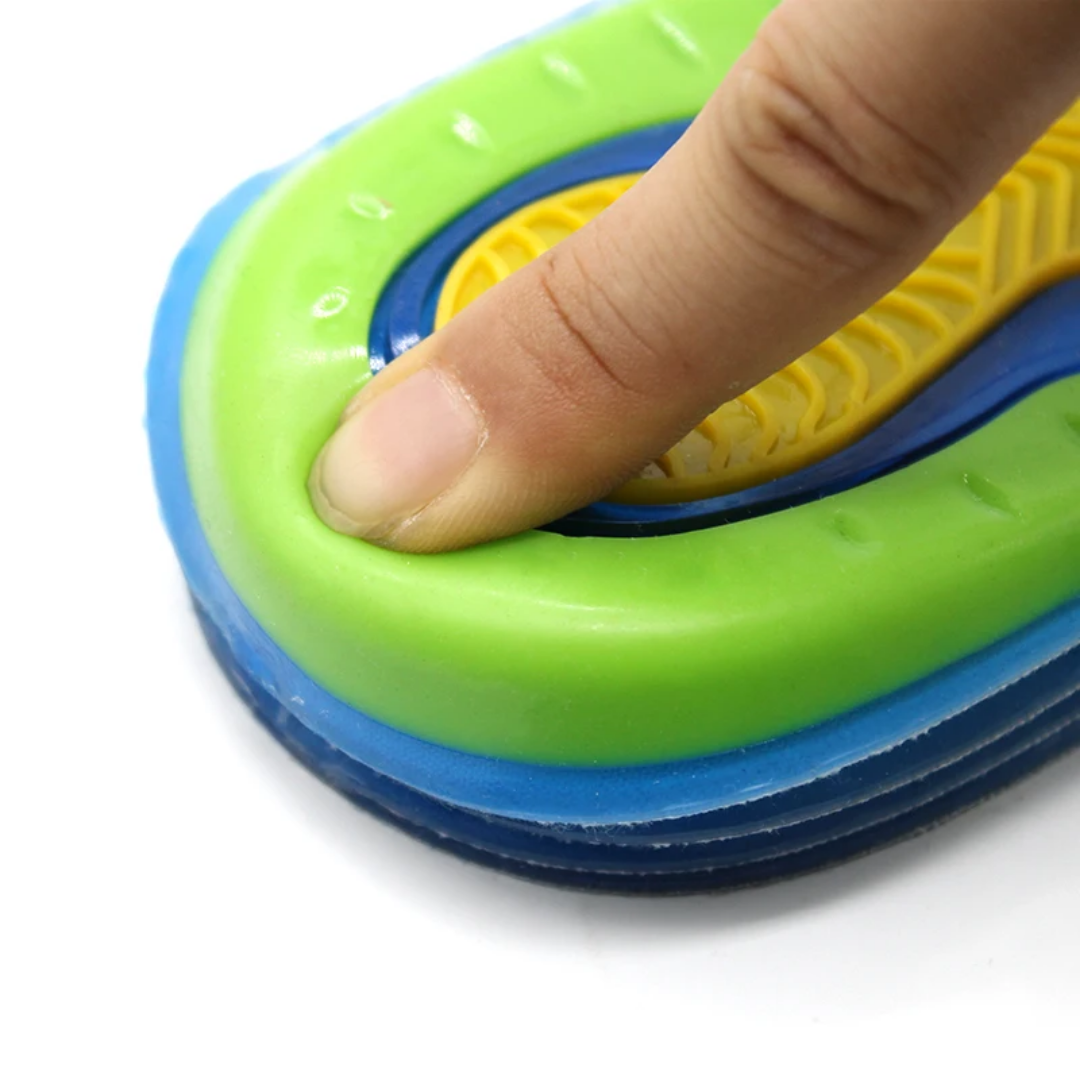 Ortho-Heel Silicone Fix (Concentric Cushion + Fabric Top)