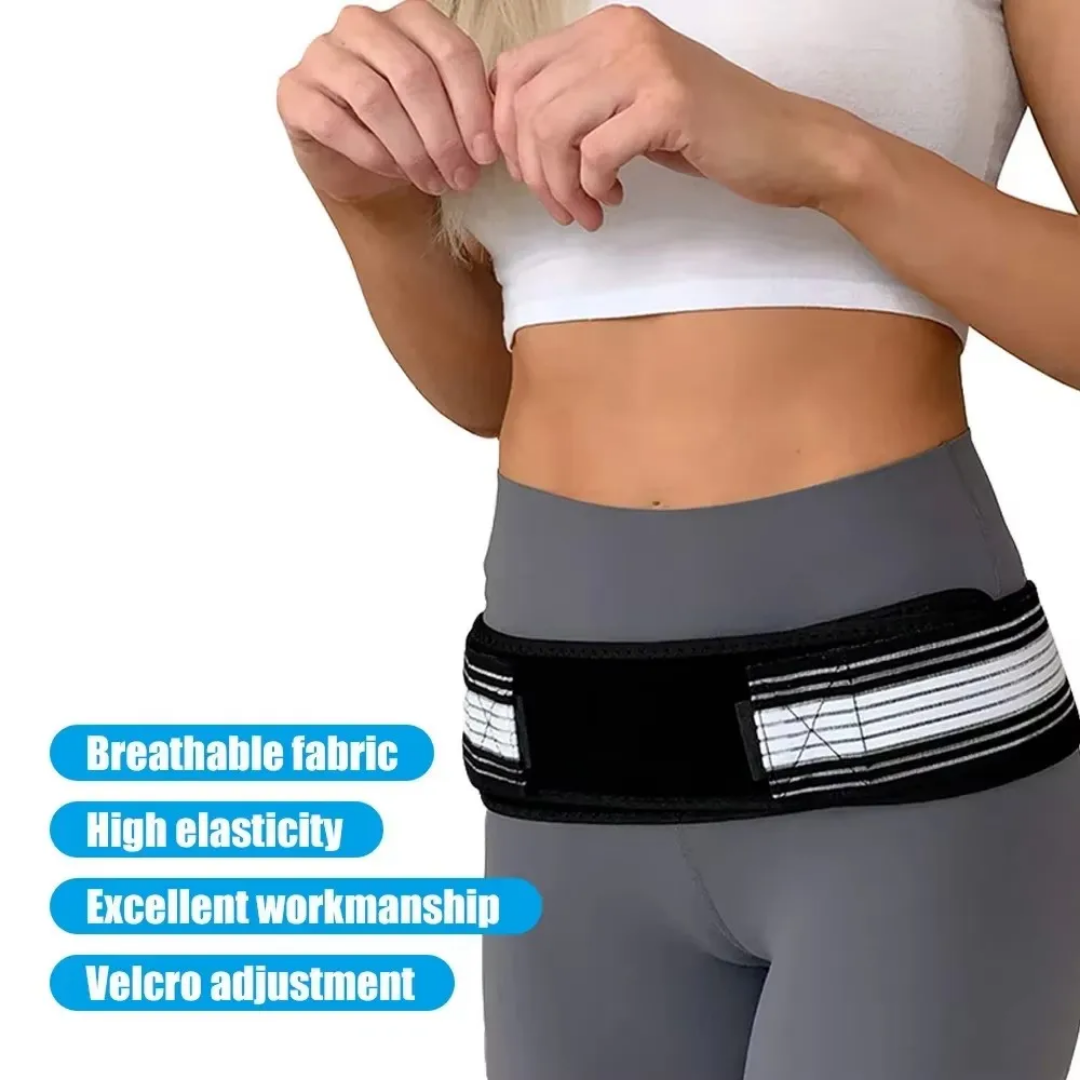Dainely Sciatica & Pelvic Lumbar Support Belt – Sacroiliac (SI) Hip Belt for Pain Relief
