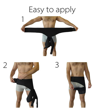 Adjustable Neoprene Groin Support Brace – Thigh Protection Wrap