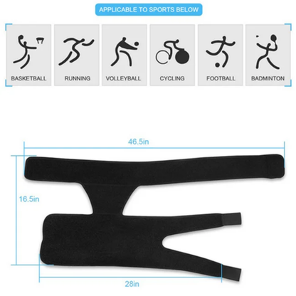 Adjustable Neoprene Groin Support Brace – Thigh Protection Wrap