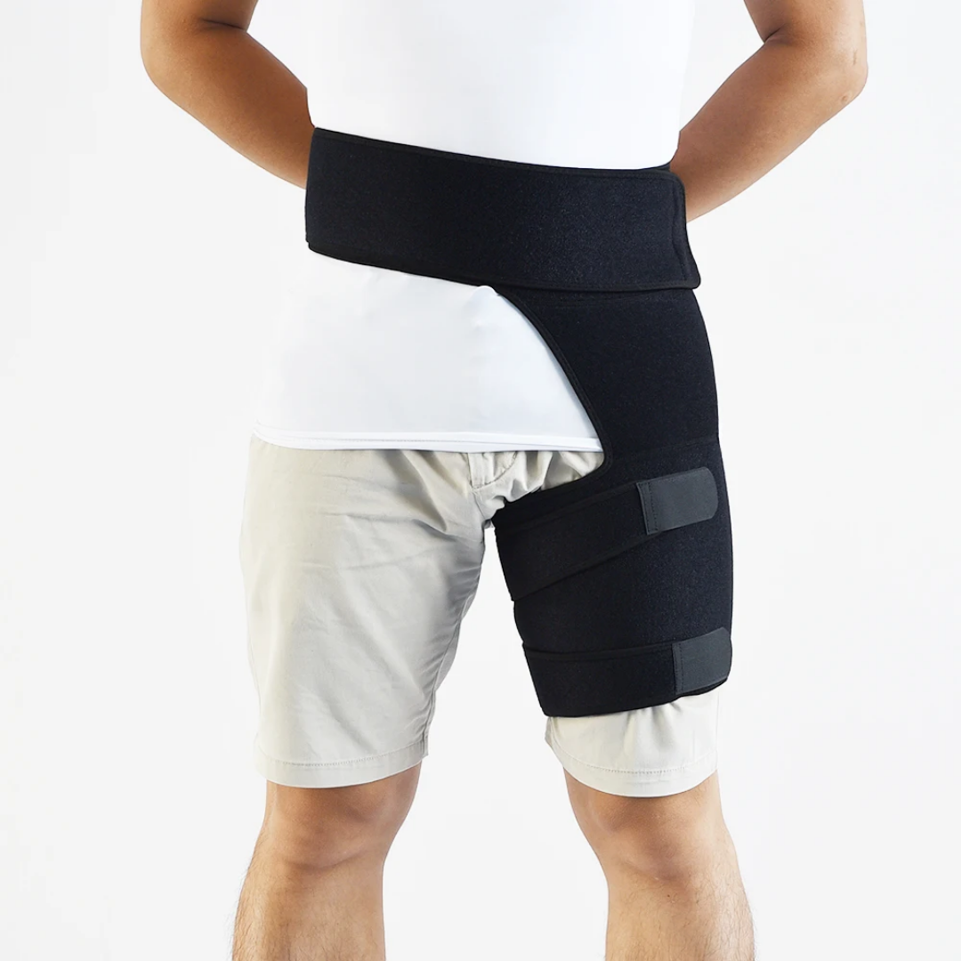 Adjustable Neoprene Groin Support Brace – Thigh Protection Wrap