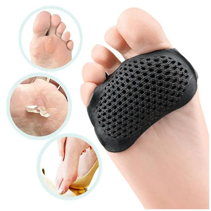 OrthoSoft Honeycomb Silicone Metatarsal Cushion Pads – Metatarsal Pain Relief Inserts