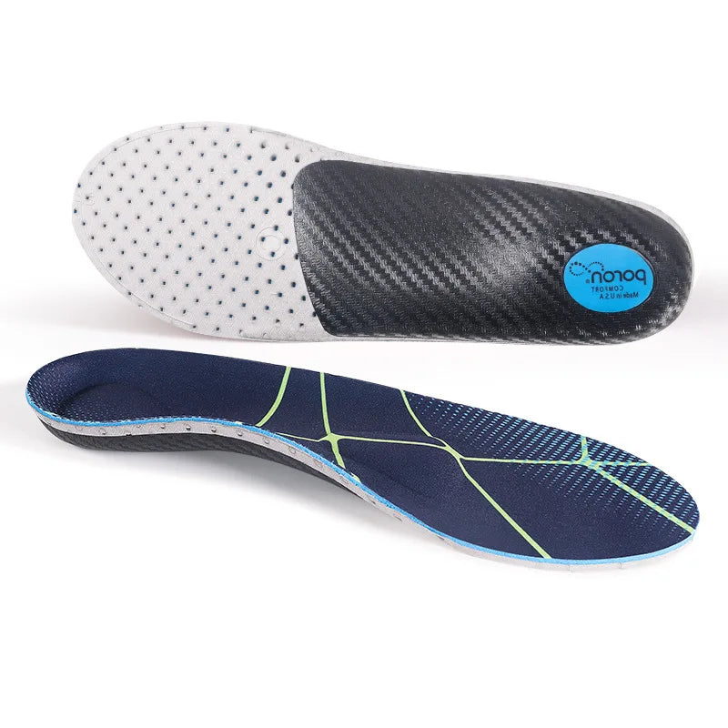 Carbon Fibre Non-Collapsible Arch Support Orthotic Insoles