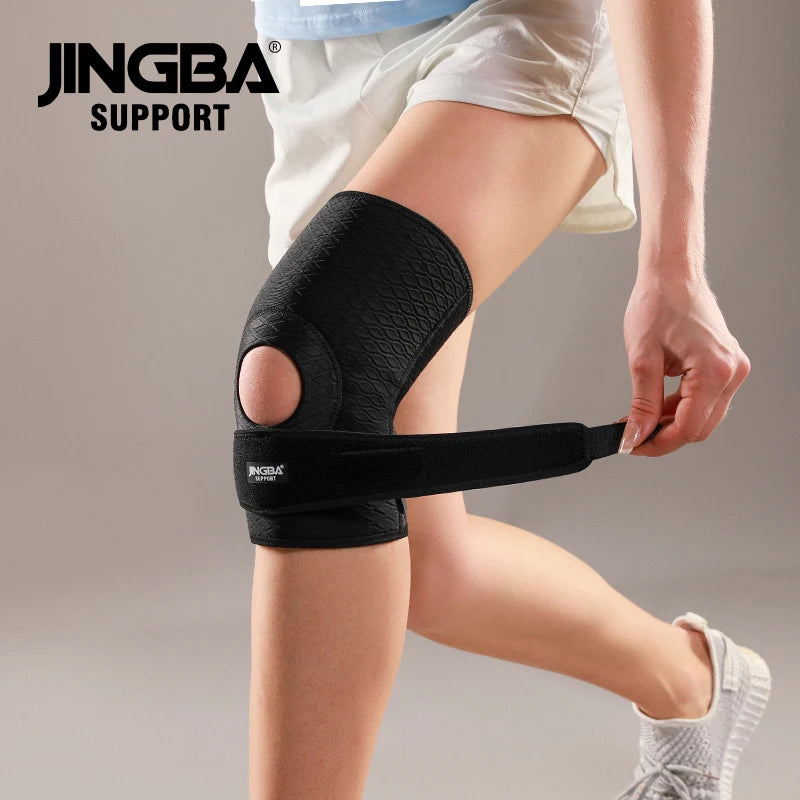 FlexGuard Open-Patella Knee Support with Silicone Stabilizer