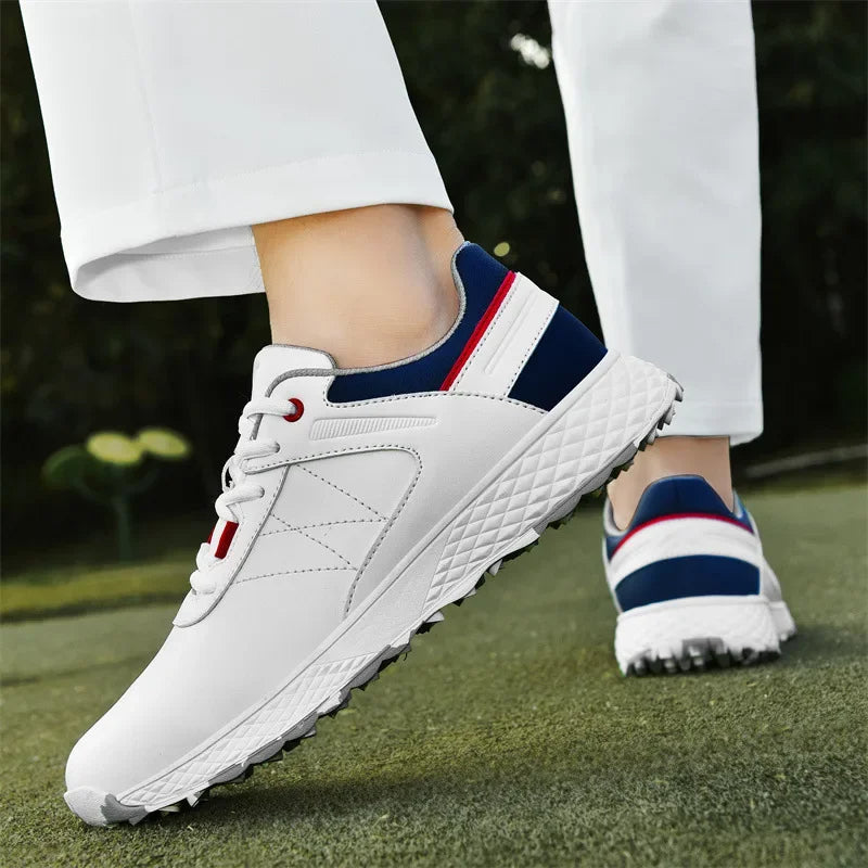 FairwayGuard Max – Men’s Waterproof Orthopedic Golf Shoes