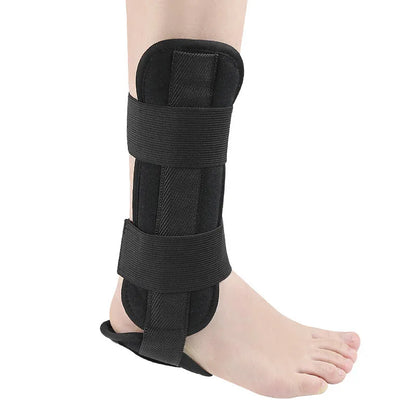 OrthoGuard Rigid Ankle Stabilizer Brace with Aluminium Support Splints