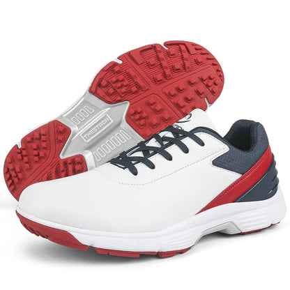 EliteStride Luxe – Men’s Waterproof Orthopedic Golf Sneakers