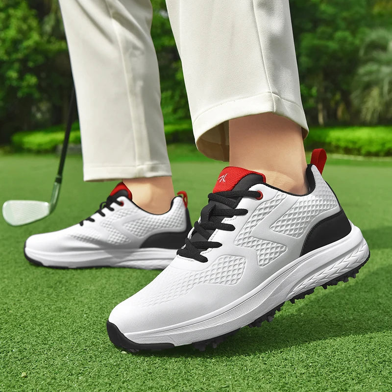 StrideGuard Terrain – Men’s Outdoor Orthopedic Golf Shoes