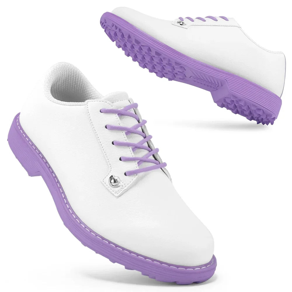 StrideX BloomGrip — Orthopedic Women’s Waterproof Spikeless Golf Sneakers