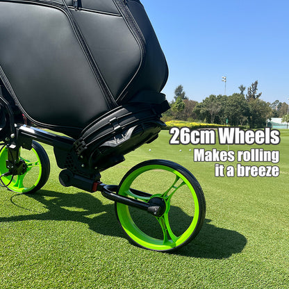 PlayEagle X010 – Upgraded 3-Wheel Golf Trolley