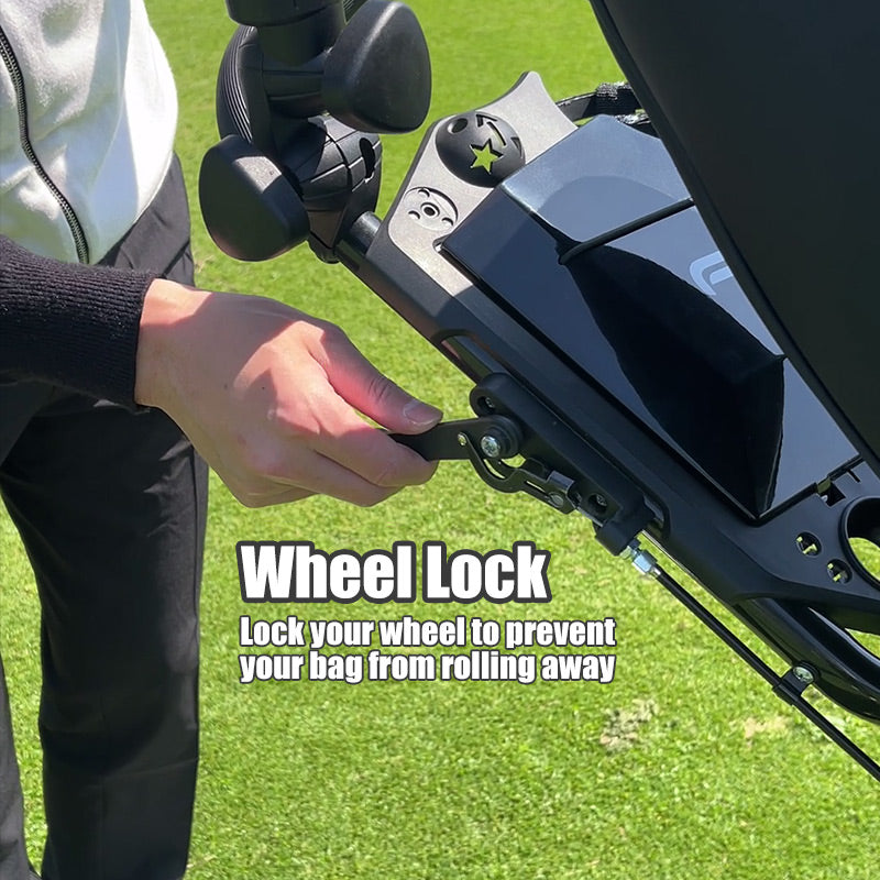 PlayEagle X010 – Upgraded 3-Wheel Golf Trolley