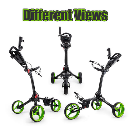 PlayEagle X010 – Upgraded 3-Wheel Golf Trolley