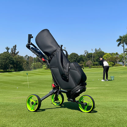 PlayEagle X010 – Upgraded 3-Wheel Golf Trolley