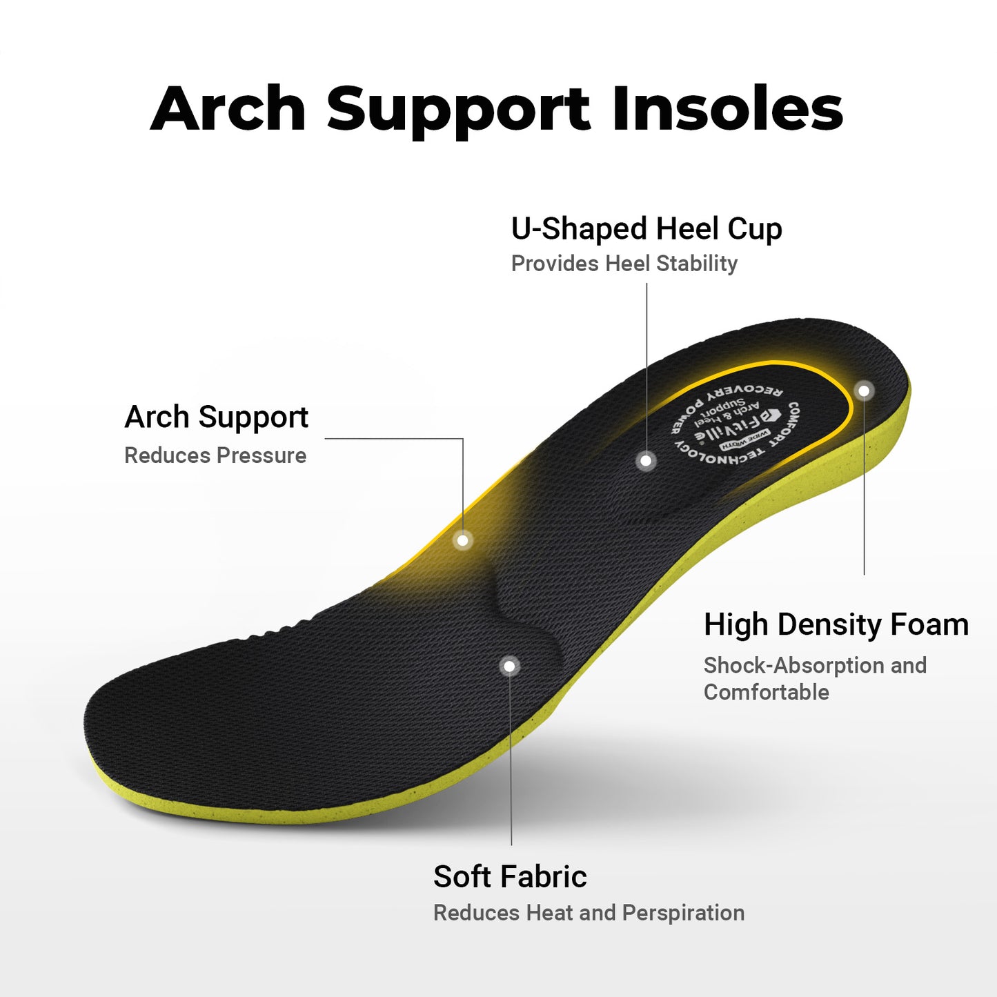 FitVille Pro-SpeedEx V5 - Orthopedic Golf Shoes