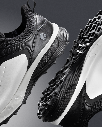 Fitville Men's Leather Primix V2 - Orthopedic Golf Shoes