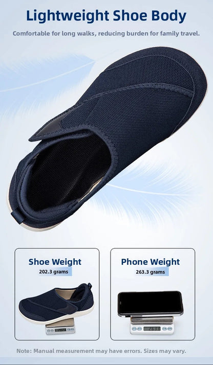 OrthoEase Wide-Fit Bunion Comfort Slip-Ons