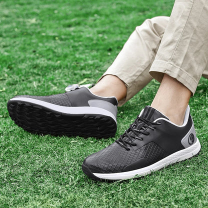 OrthoSwing Hydro – Men’s Orthopedic Waterproof Spikeless Golf Sneakers