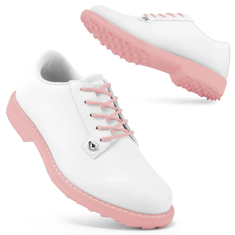 StrideX BloomGrip — Orthopedic Women’s Waterproof Spikeless Golf Sneakers
