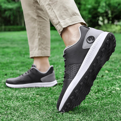OrthoSwing Hydro – Men’s Orthopedic Waterproof Spikeless Golf Sneakers