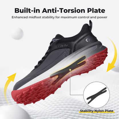 FitVille GreenEase Golf Shoes V3 - Orthopedic Golf Shoes